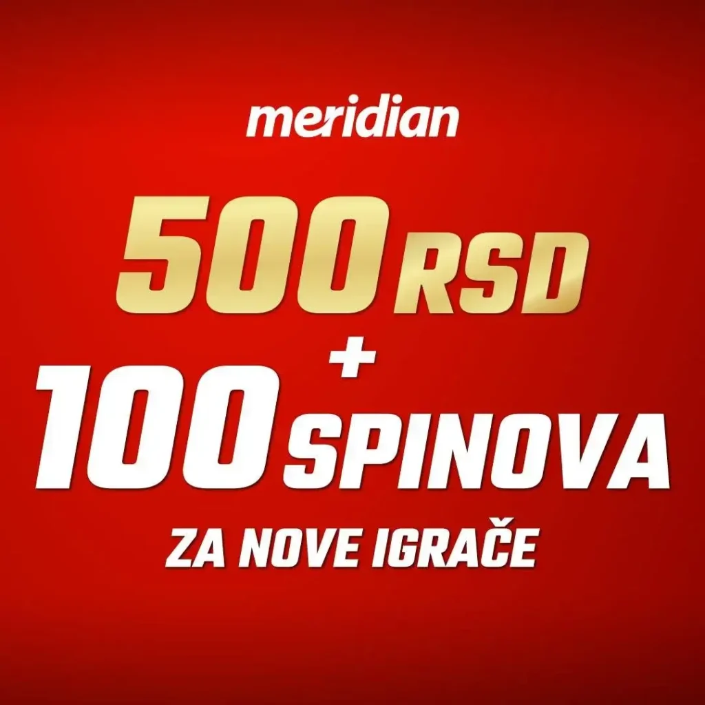 Meridian kladionica bonus za kazino