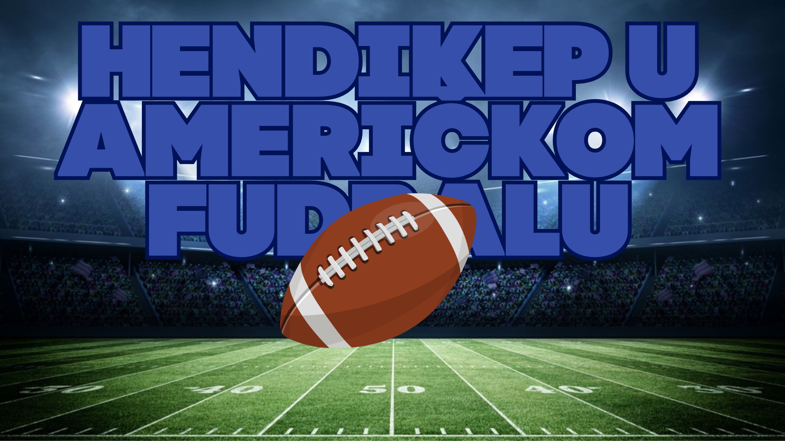 hendikep u američkom fudbalu