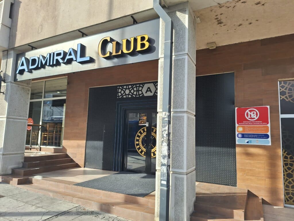 admiral klub kladjenje kockanje
