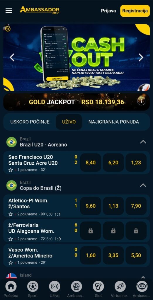 ambassadorbet aplikacija