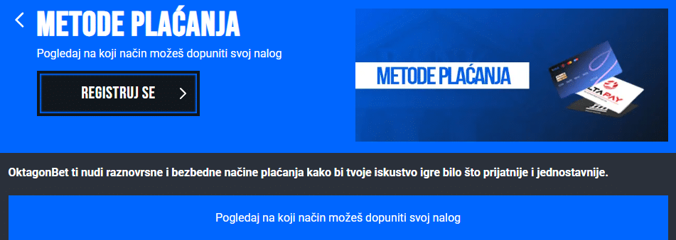oktagonbet uplate isplate