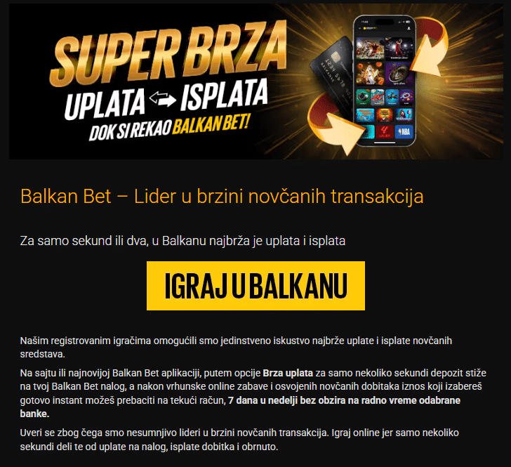 balkan bet uplata isplata