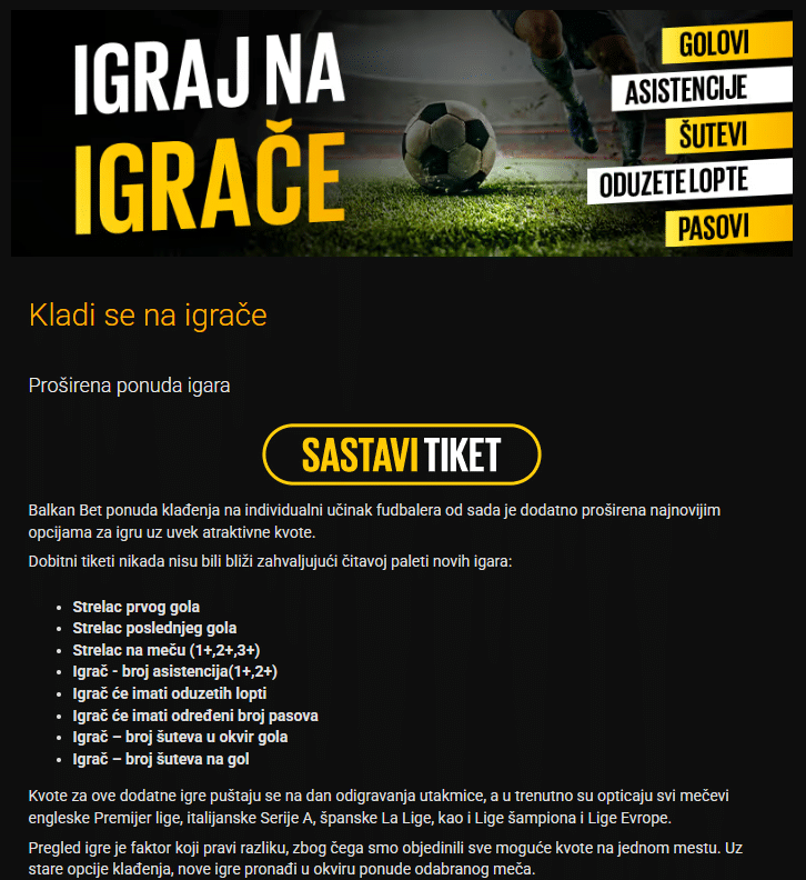 balkanbet kladionica marketi