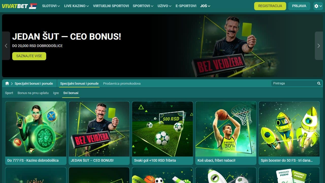 vivatbet bonusi promocije